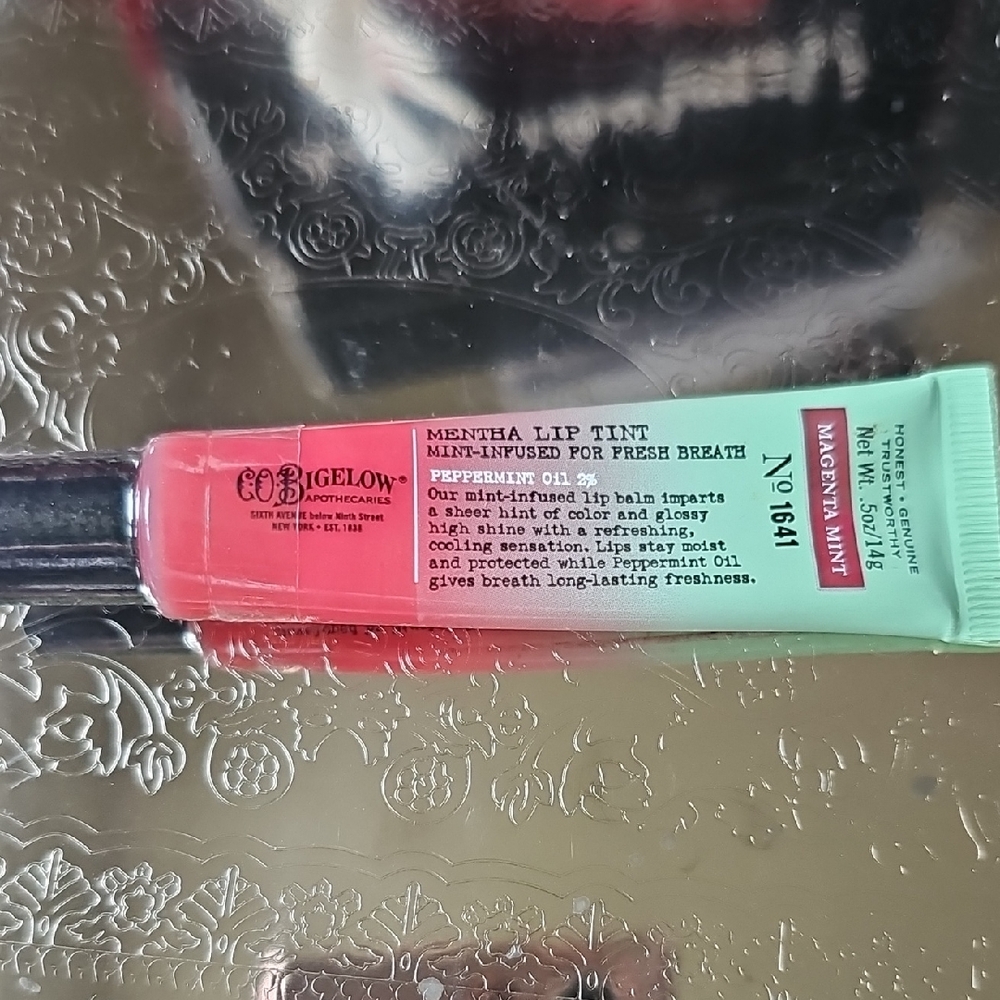 New CO Bigelow Mentha Lip Tint - Magenta Mint - Sealed - Discontinued